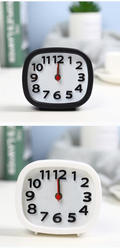 Alarm Clock 610#, direct sales from Yiwu factory, product size 9.5*8.5cm