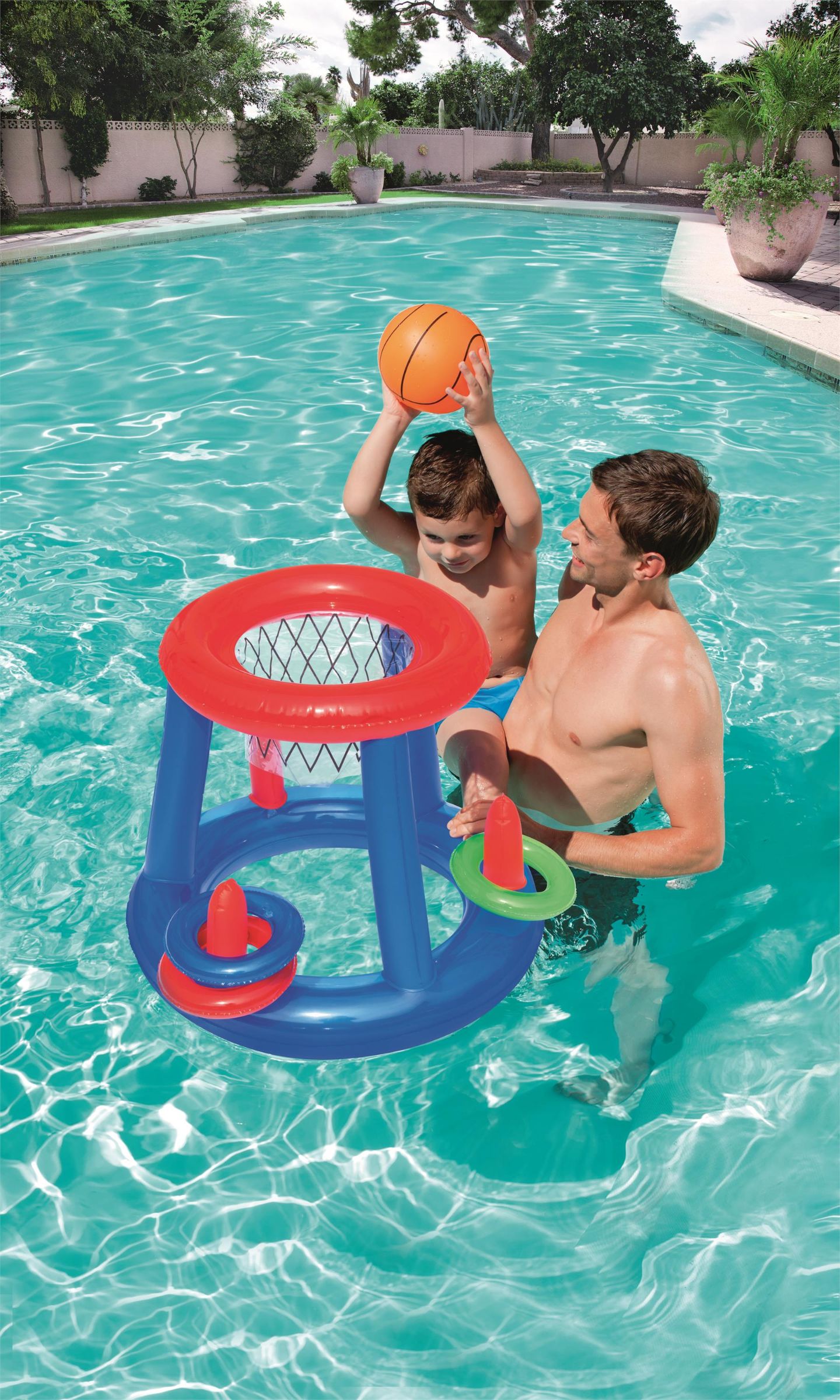 Bestway Φ24"/Φ61cm 水上篮球框