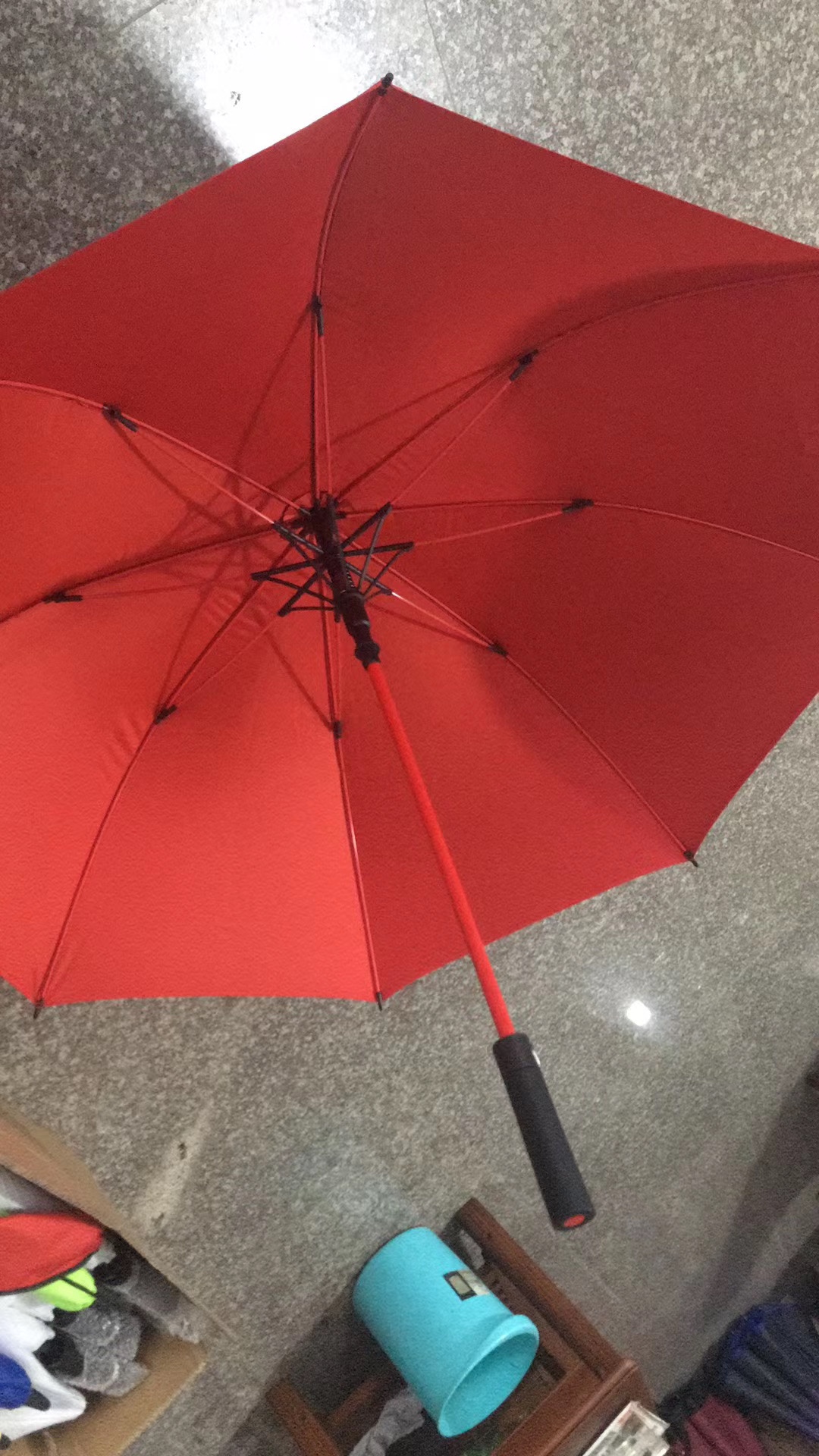 Fiber umbrellas come in a variety of colors details Picture