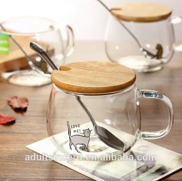 Round Cup With Bamboo Lid