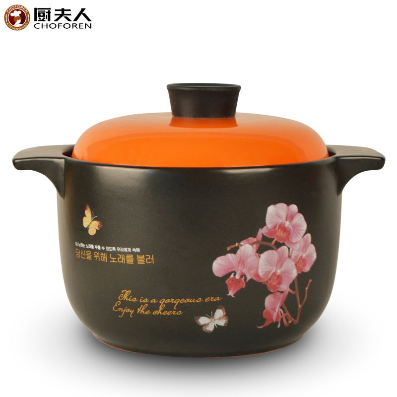 Kitchen Lady Ceramic Casserole Heat Resistant Casserole Direct Fire Color Korean Large details Picture