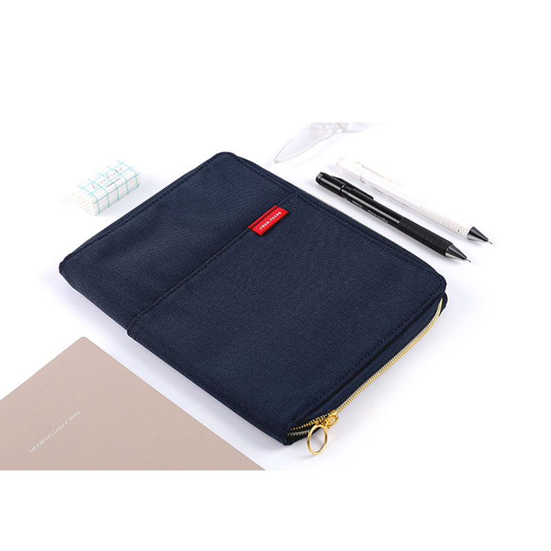KOKUYO/ Guoyu NI-JCCL1 self-planner zipper cover A5slim Special blue