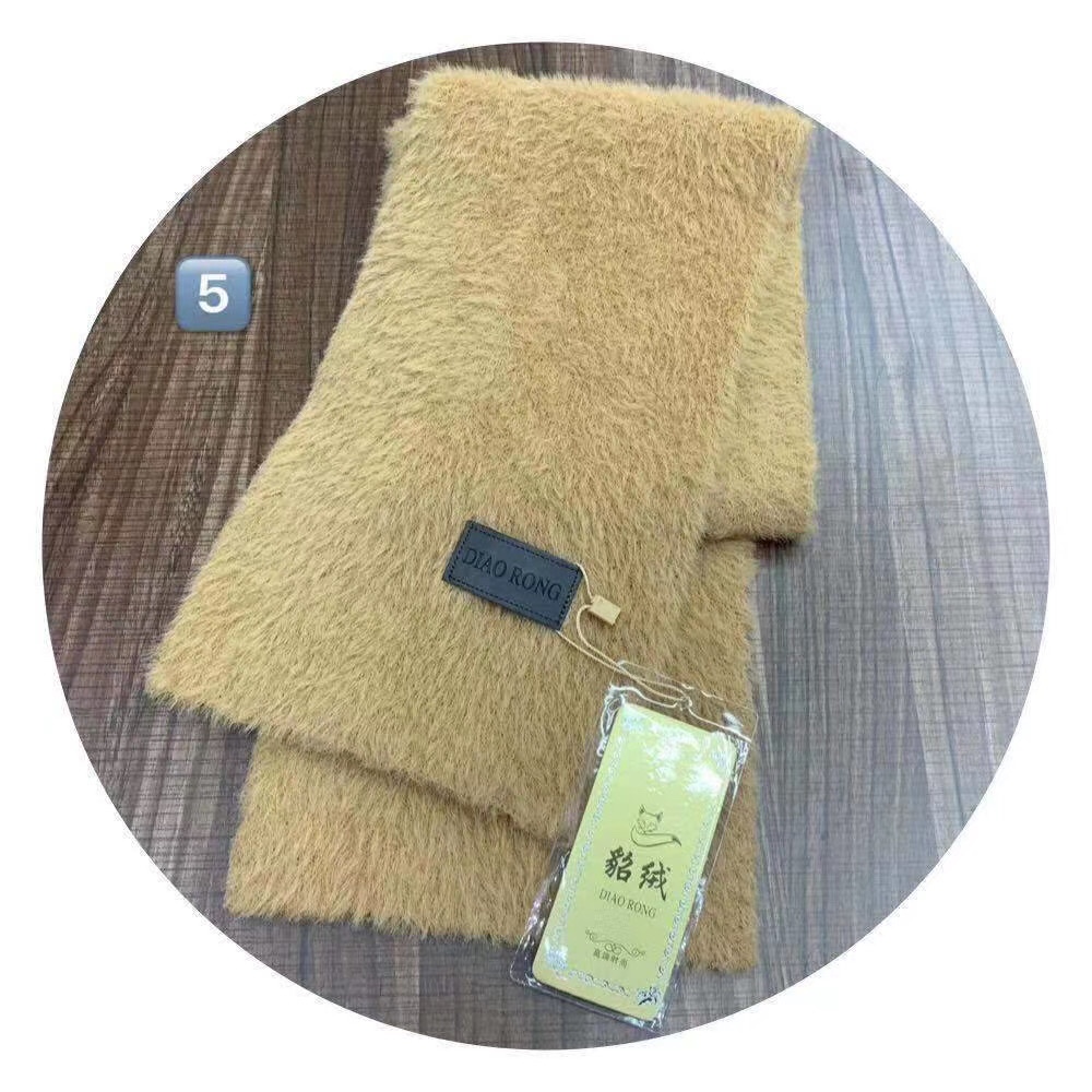 European imitation mink thickened warm scarf thumbnail