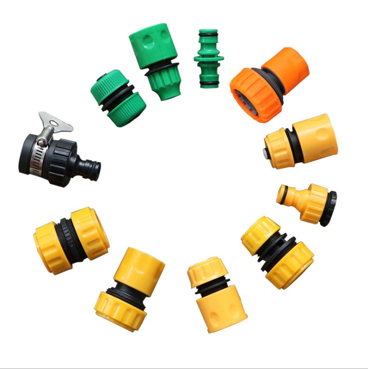 Garden tools pacifier quick connection car wash nozzle connector 4 water pipe quick connection 1/2 quick connection