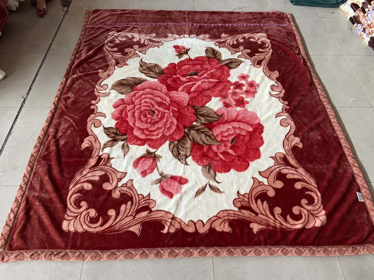 Jiali Lily 3 Kg Ultra Soft Cloud Blanket Blanket Bedding Specification drawing