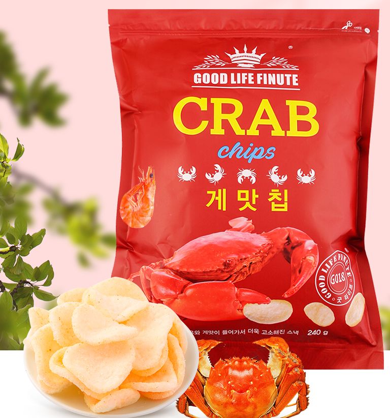 趣莱福蟹味虾片