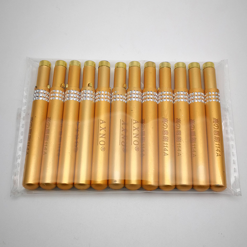 金属唇刷伸缩唇刷唇笔AKIO方便携带 伸缩化妆刷多款颜色随机发货详情图6