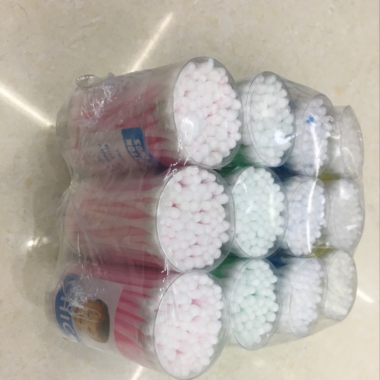 80 soft cup plastic rod cotton swabs details Picture