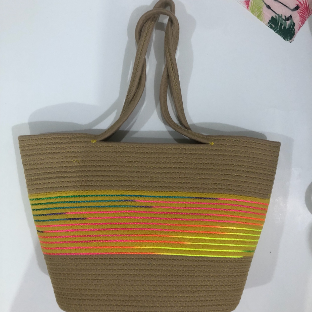 Large Coloured Bag