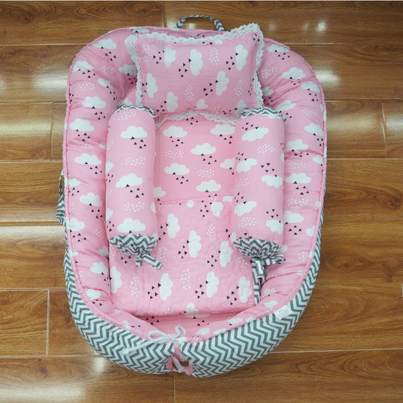 婴儿床便携式床中床 新生婴幼儿仿生床细节图