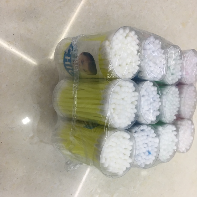 80 soft cup plastic rod cotton swabs Specification drawing