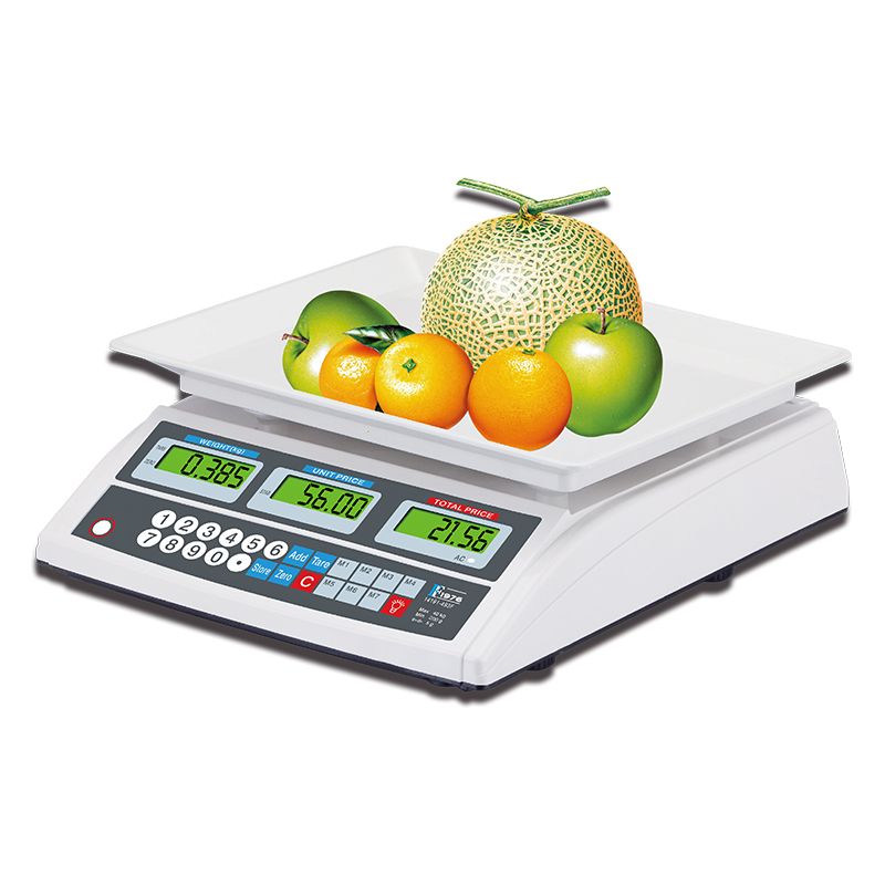 14192-493F Watermelon, banana, color box, fruit scale, vegetable scale, electronic scale, pricing scale, kitchen counter scale, 40kg