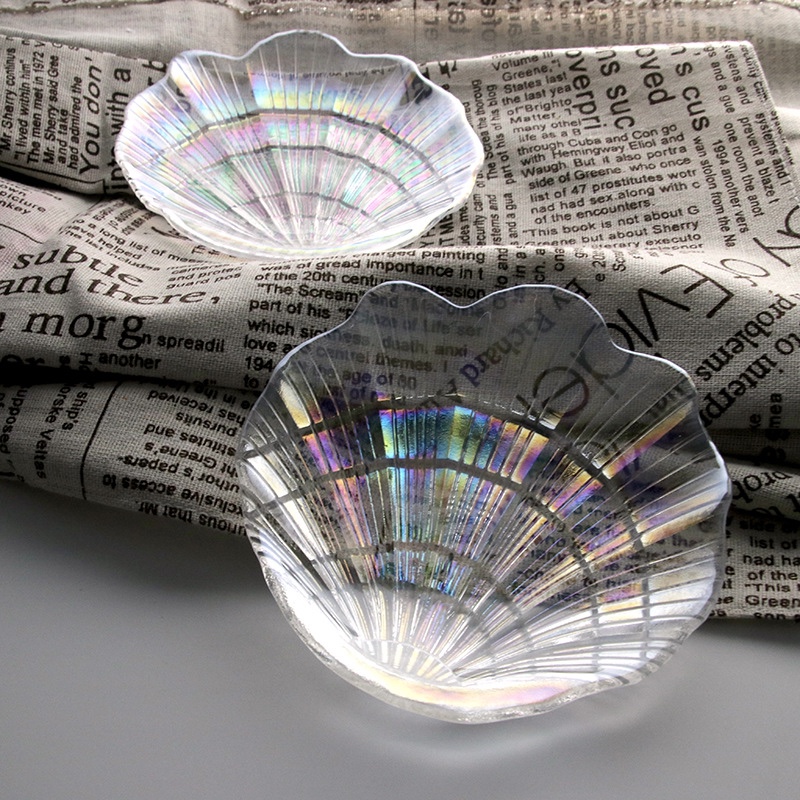 轻奢/贝壳收纳/时尚炫彩/饰品放置/盒子产品图