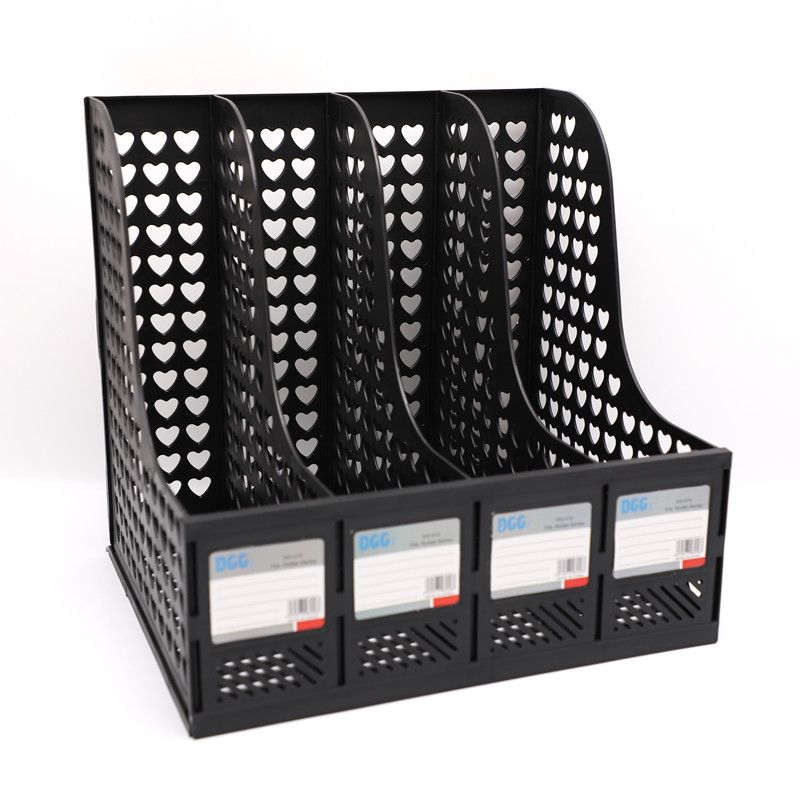 Storage box, vertical file rack, storage rack, file frame, document rack, office desktop storage rack, bookstand, 8 detail image 1