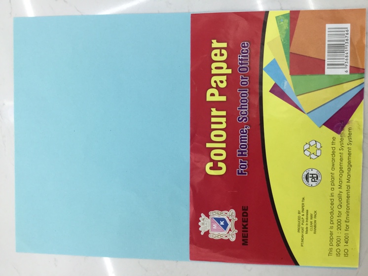 Light blue paper