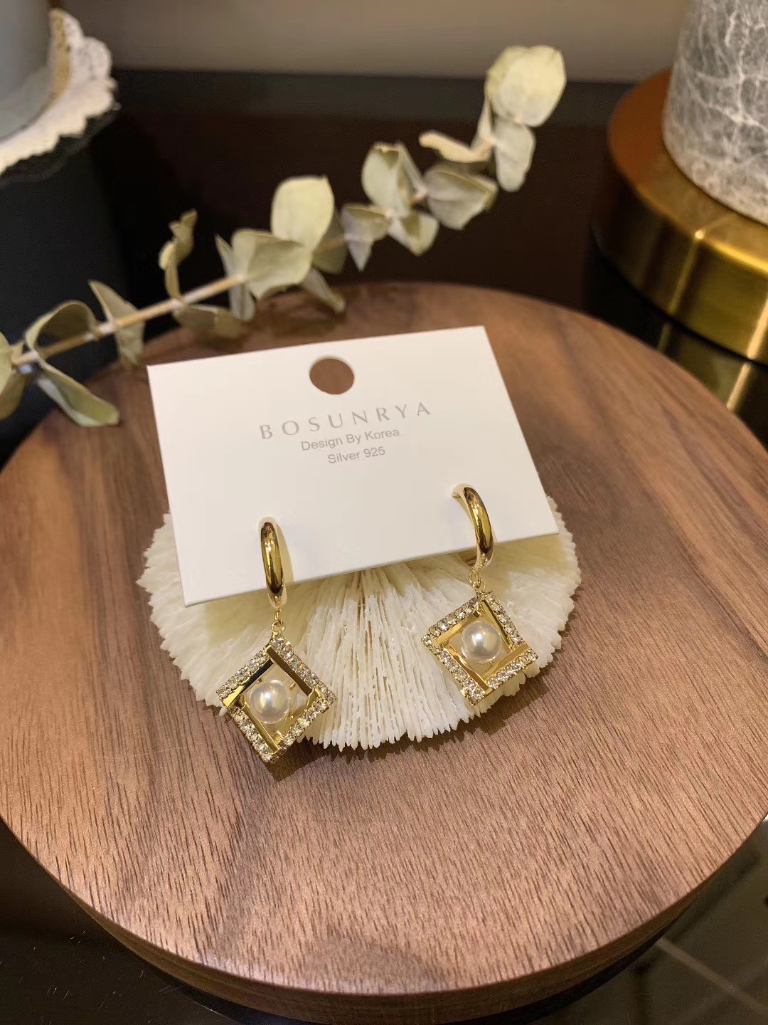 Fashionable Korean-style earrings, Berseria accessories, Berseria accessories, Berseria accessories details Picture