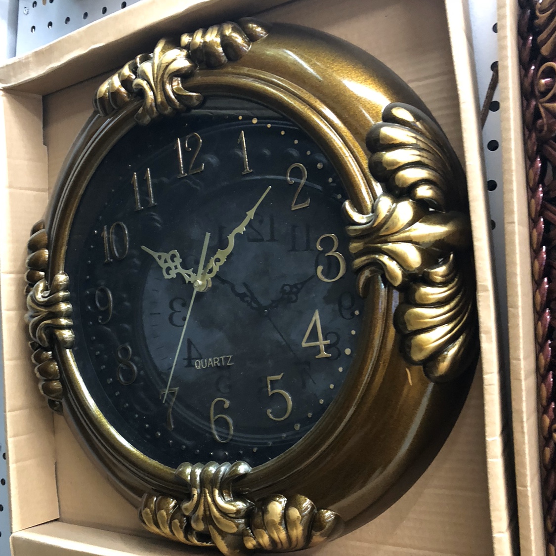 45CM round retro clock
