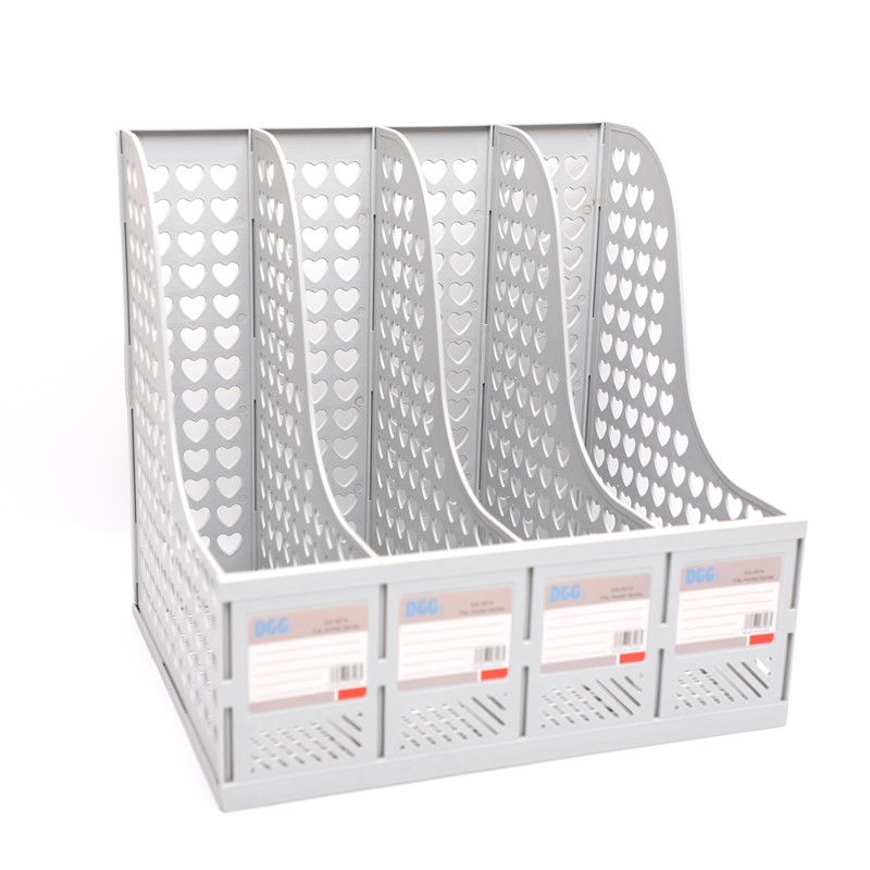 Storage box, vertical file rack, storage rack, file frame, document rack, office desktop storage rack, bookstand 9