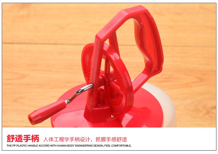 Egg beater, kitchen stirrer, hand-cranked semi-automatic stainless steel egg beater, double-head egg beater, factory direct sales detail image 9