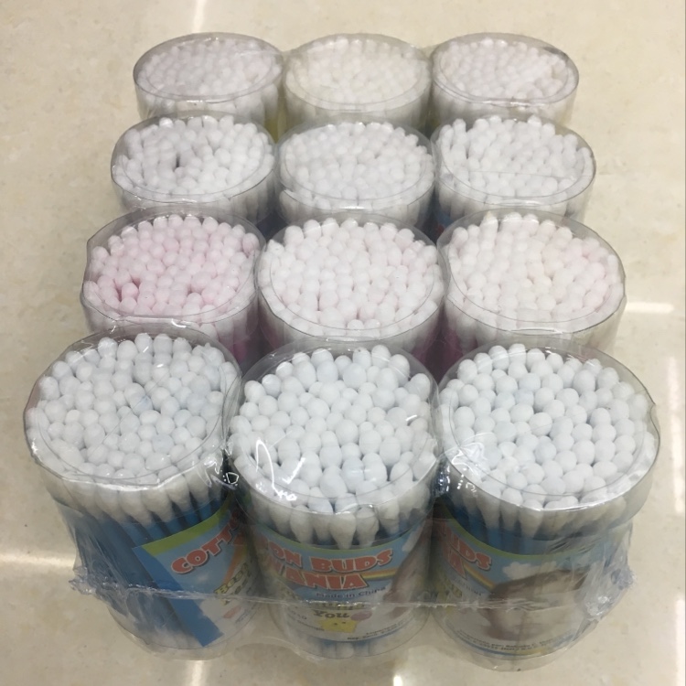 100 soft cup plastic rod cotton swabs Specification drawing