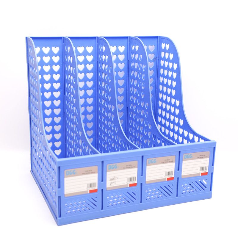 Storage box, vertical file rack, storage rack, file frame, document rack, office desktop storage rack, bookstand, 10