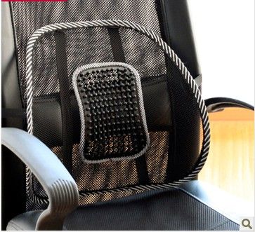 Mini Massage Car Ice Silk Lumbar Cushion Massage Lumbar Pillow Office Seat Cushion Application Scenario