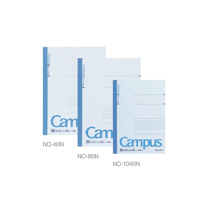 KOKUYO/ Guoyu Campus Notebook (basic model) A4/30 pages blue NO-104bn
