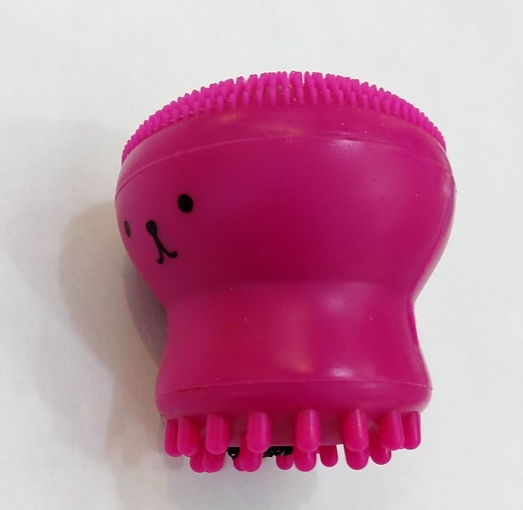 硅胶章鱼刷 玫红产品图