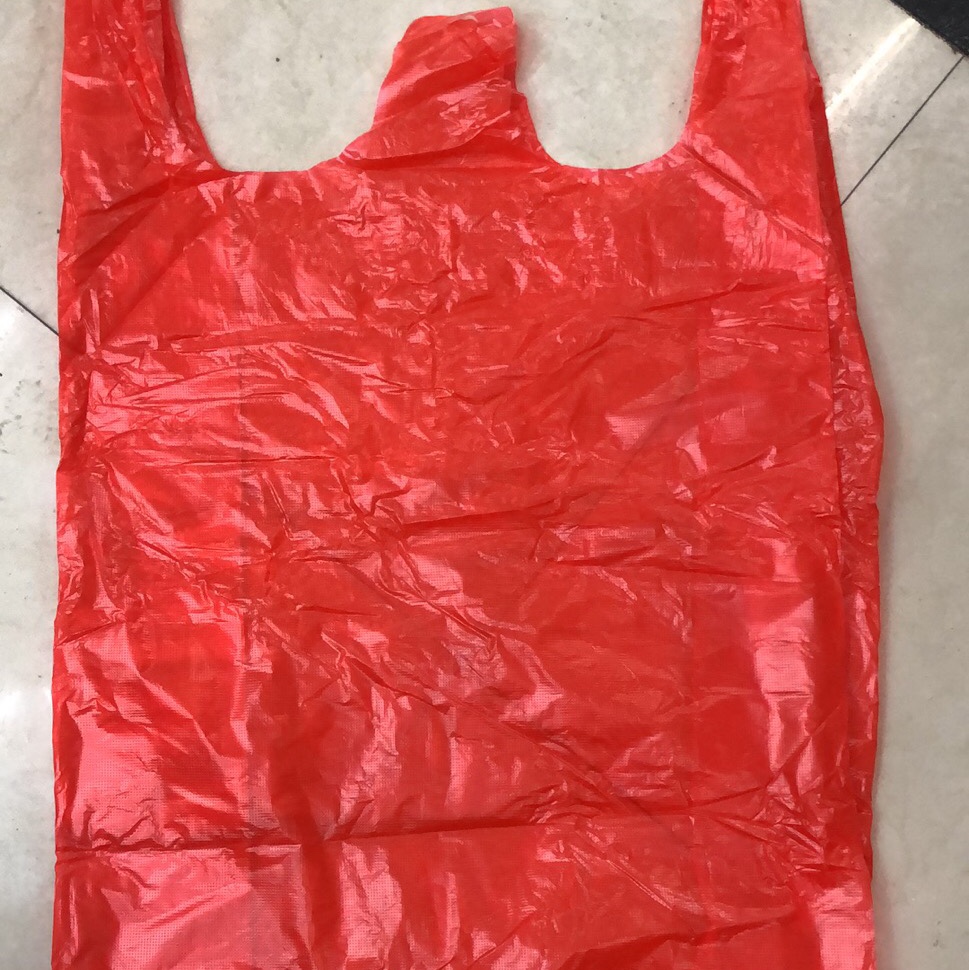 Freight to be paid by yourself. 40x60 low pressure bright red vest shopping bags available.