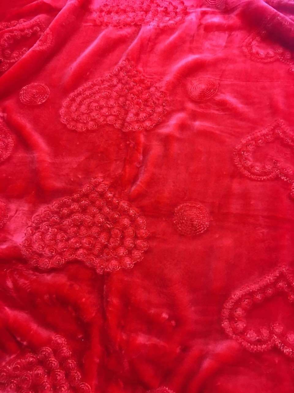 2021 New factory direct wholesale explosion embroidery blanket thumbnail