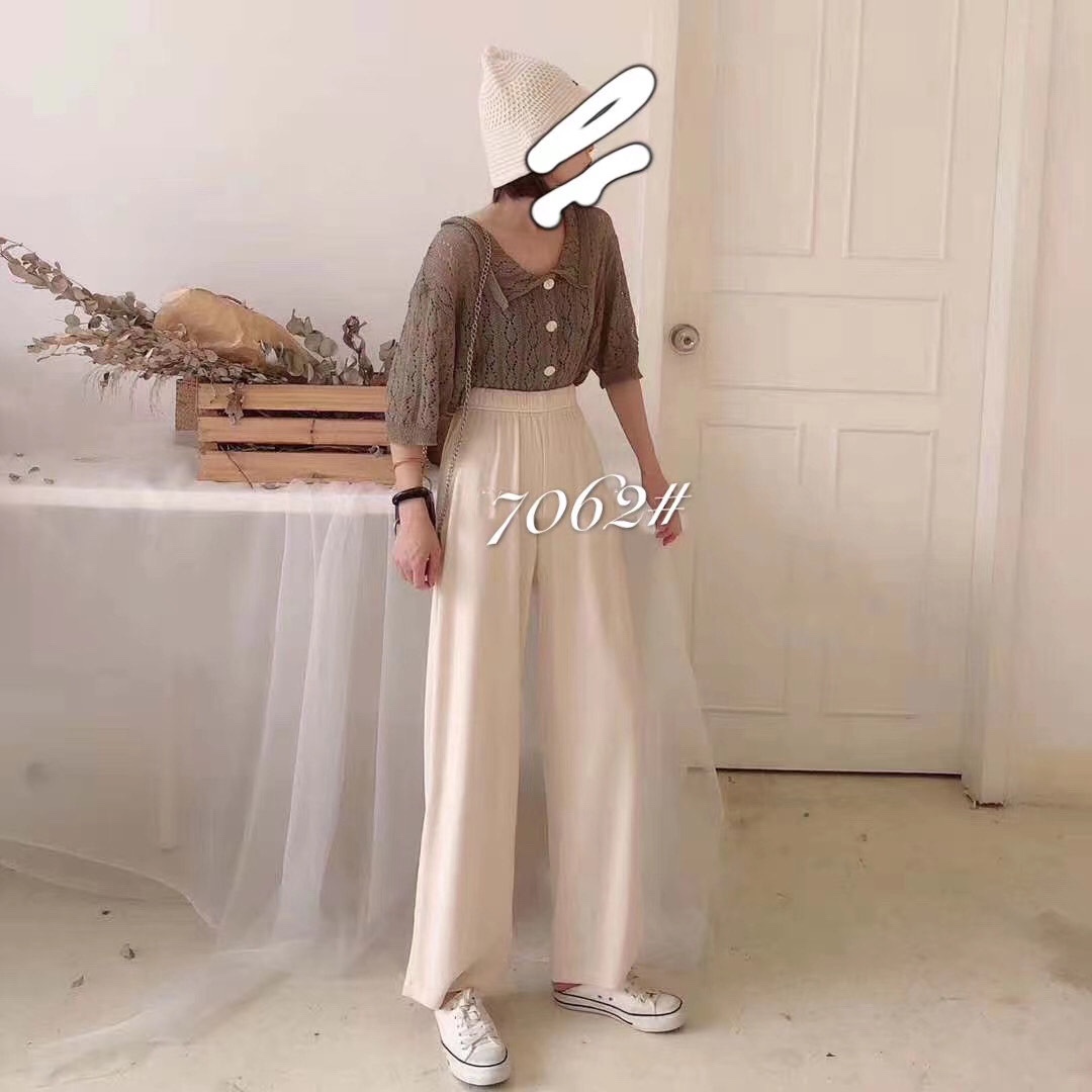 7062 wide-leg pants Specification image