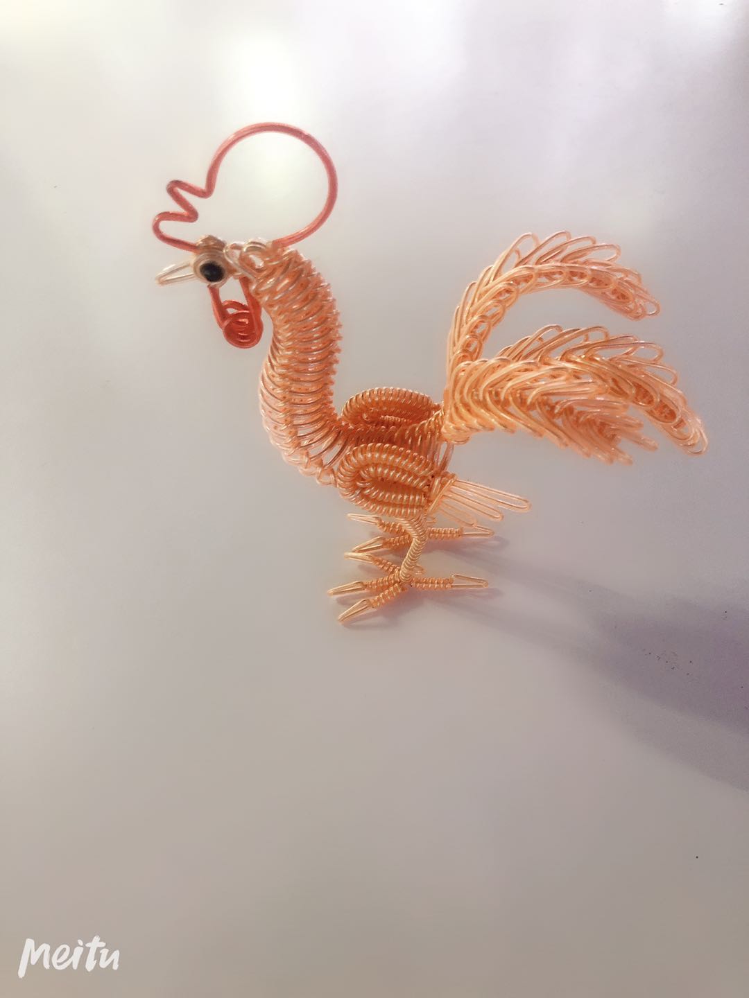 纯手工工艺品-公鸡细节图