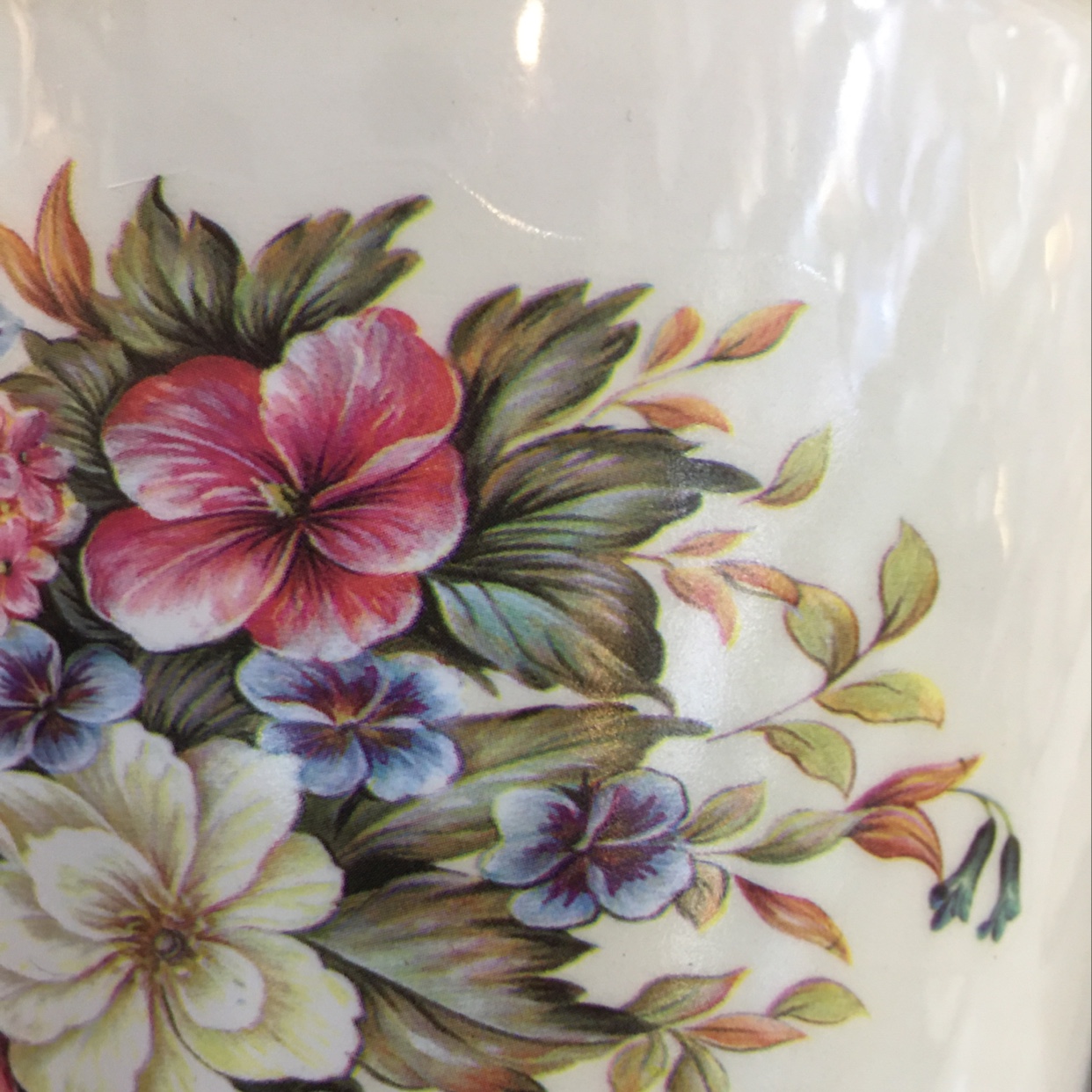 Yiwu fine goods ceramic flowerpot in the warm glaze flower pot two sets of potted plants with holes at the bottom Item Picture
