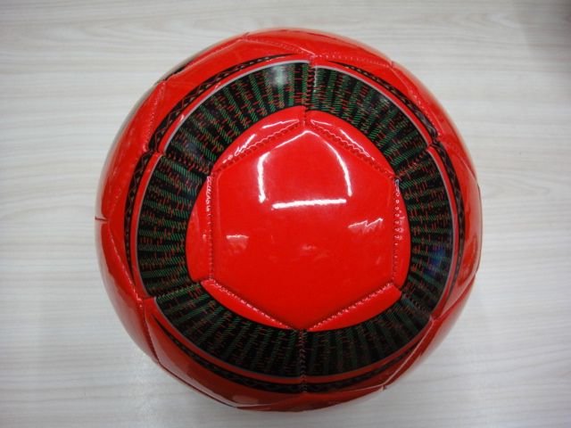 No.5 Red PU football thumbnail
