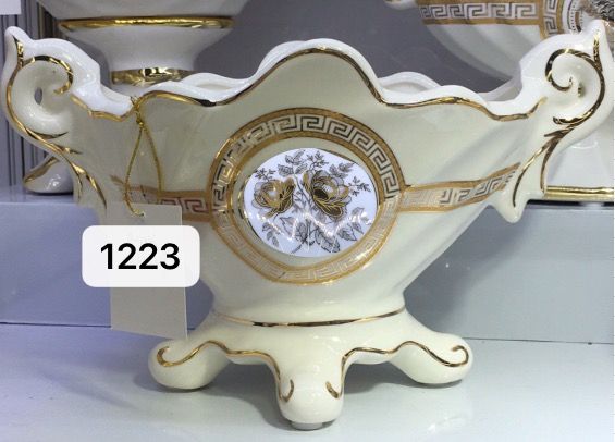 现代客厅家用欧式果盆摆件装饰1223