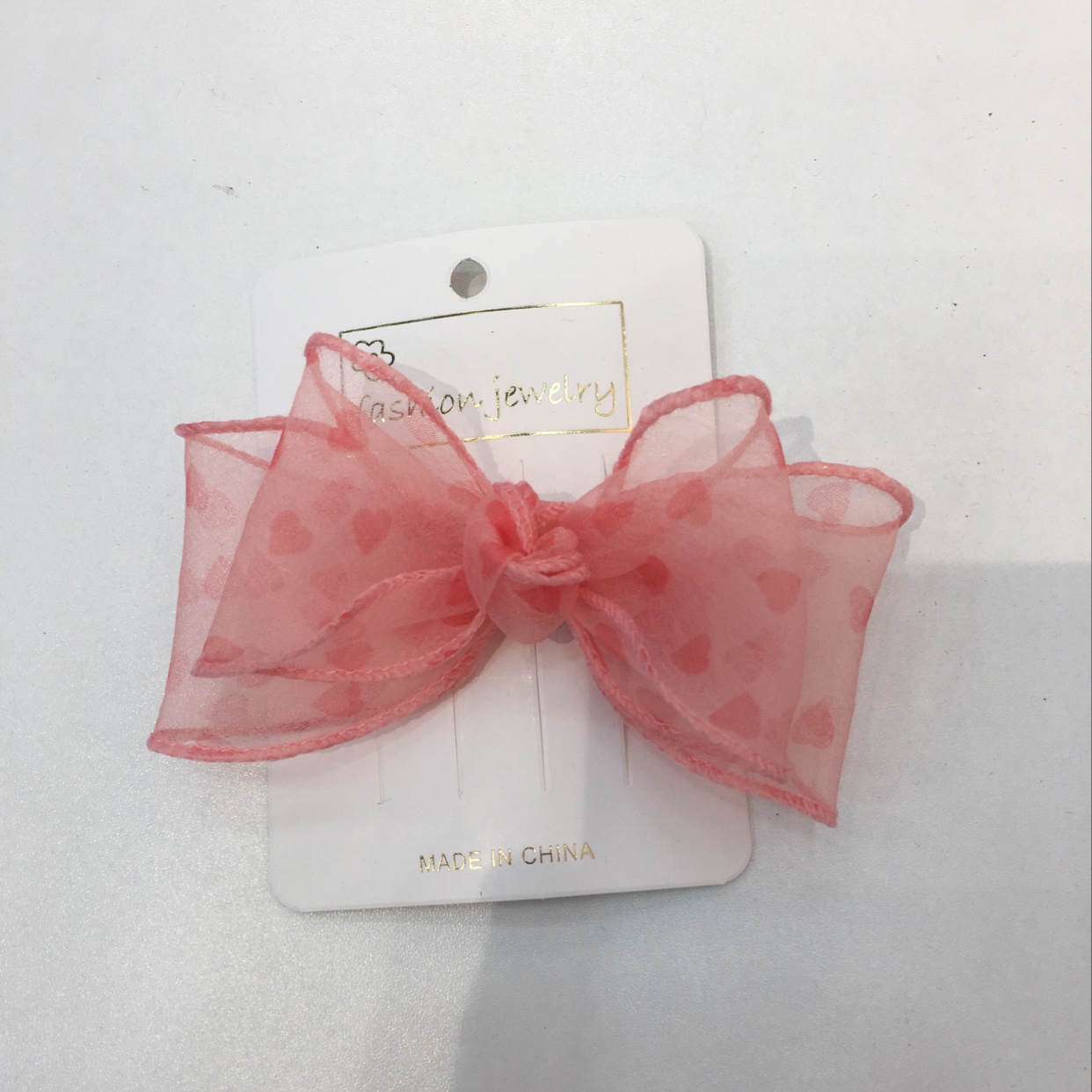Pink bow Factory direct sales classic hairpin fashion trend is timeless thumbnail