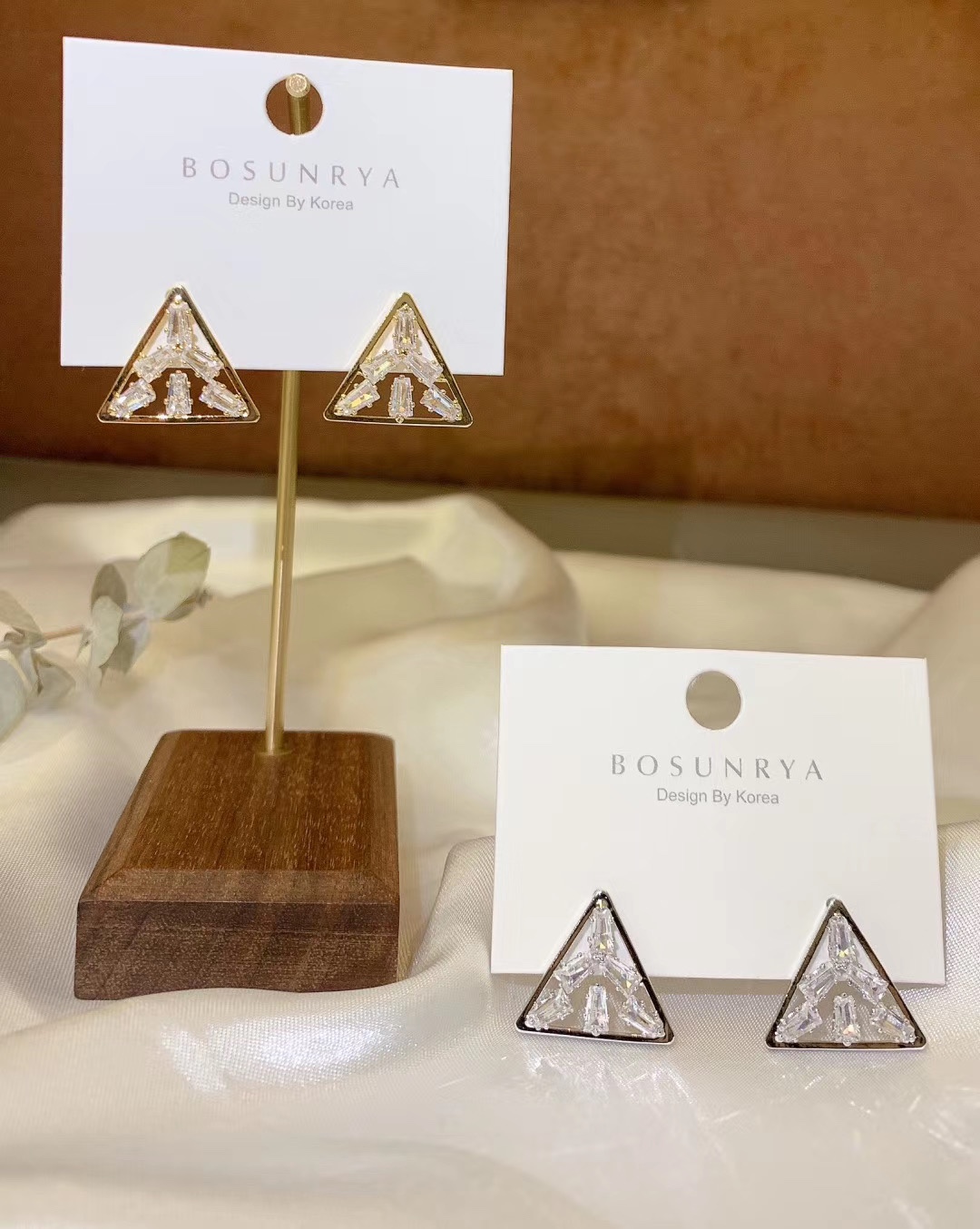 New Korean-style stud earrings details Picture