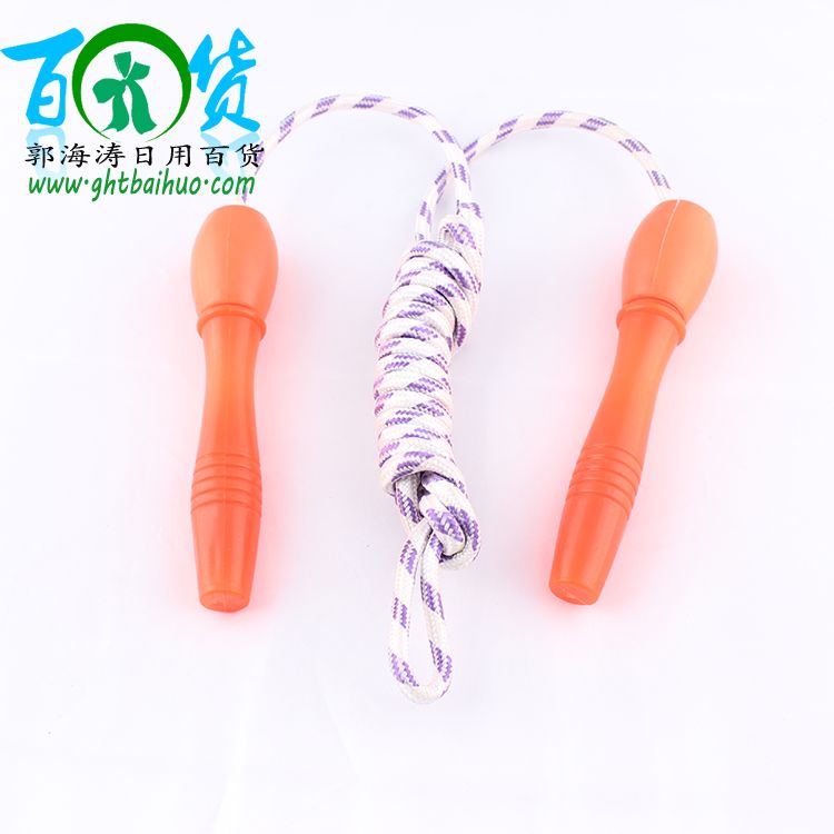 好胶柄跳绳义乌厂家直销二元精品远动绳子跳绳工具日用百货详情图2