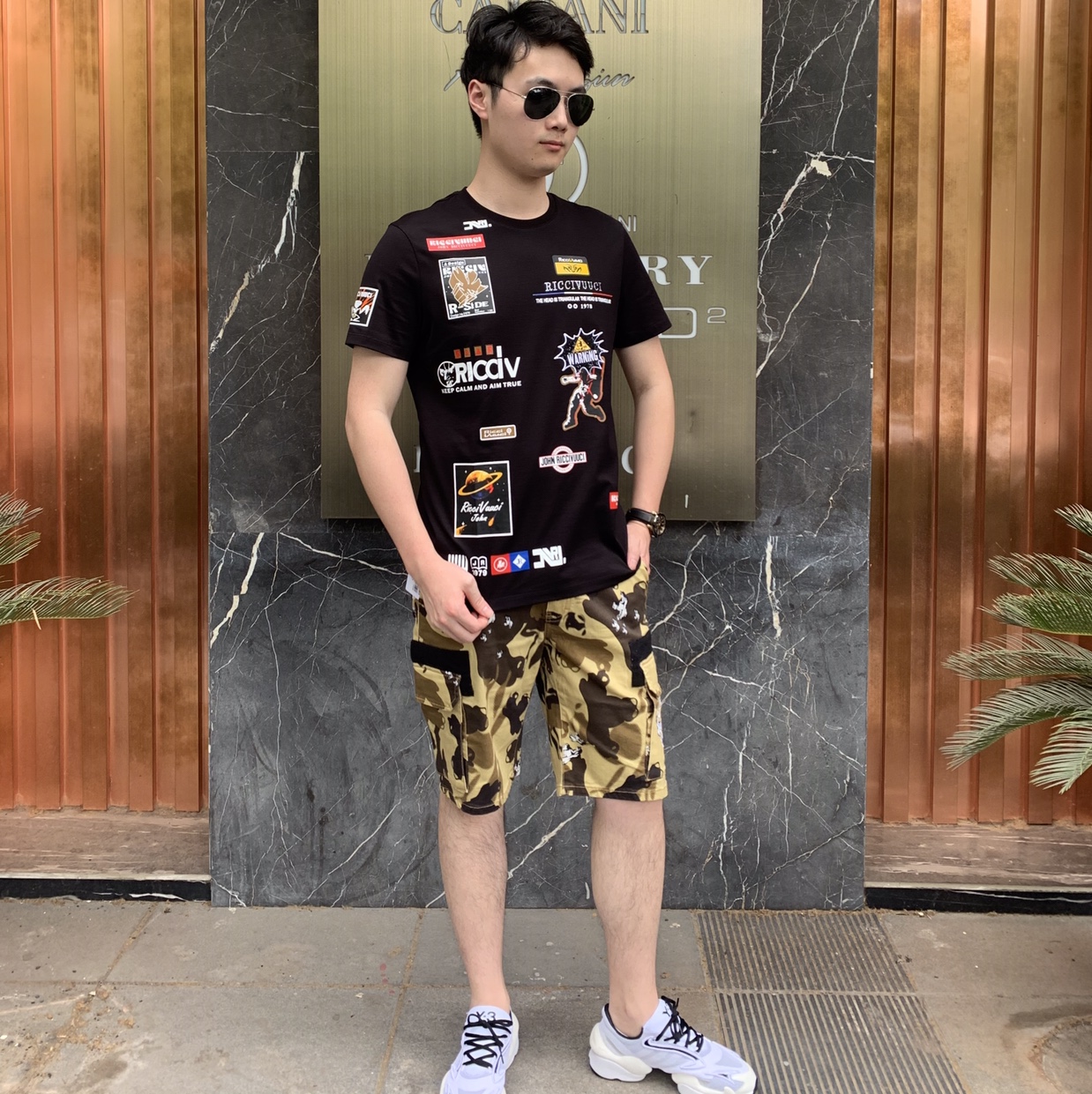 JR fashion personality patch embroidery T thumbnail