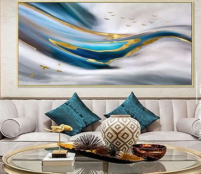 2020新款百分比化纤时尚抱枕靠垫冬树林无枕芯