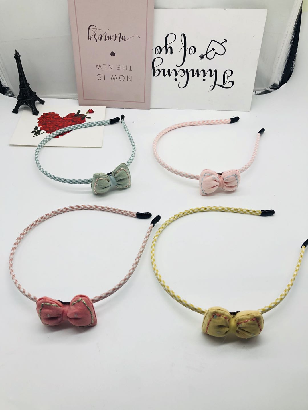 South Korea's new children's headband Girl's hair clip Baby non-slip headband Little girl Princess bow hair accessory headpiece full figure