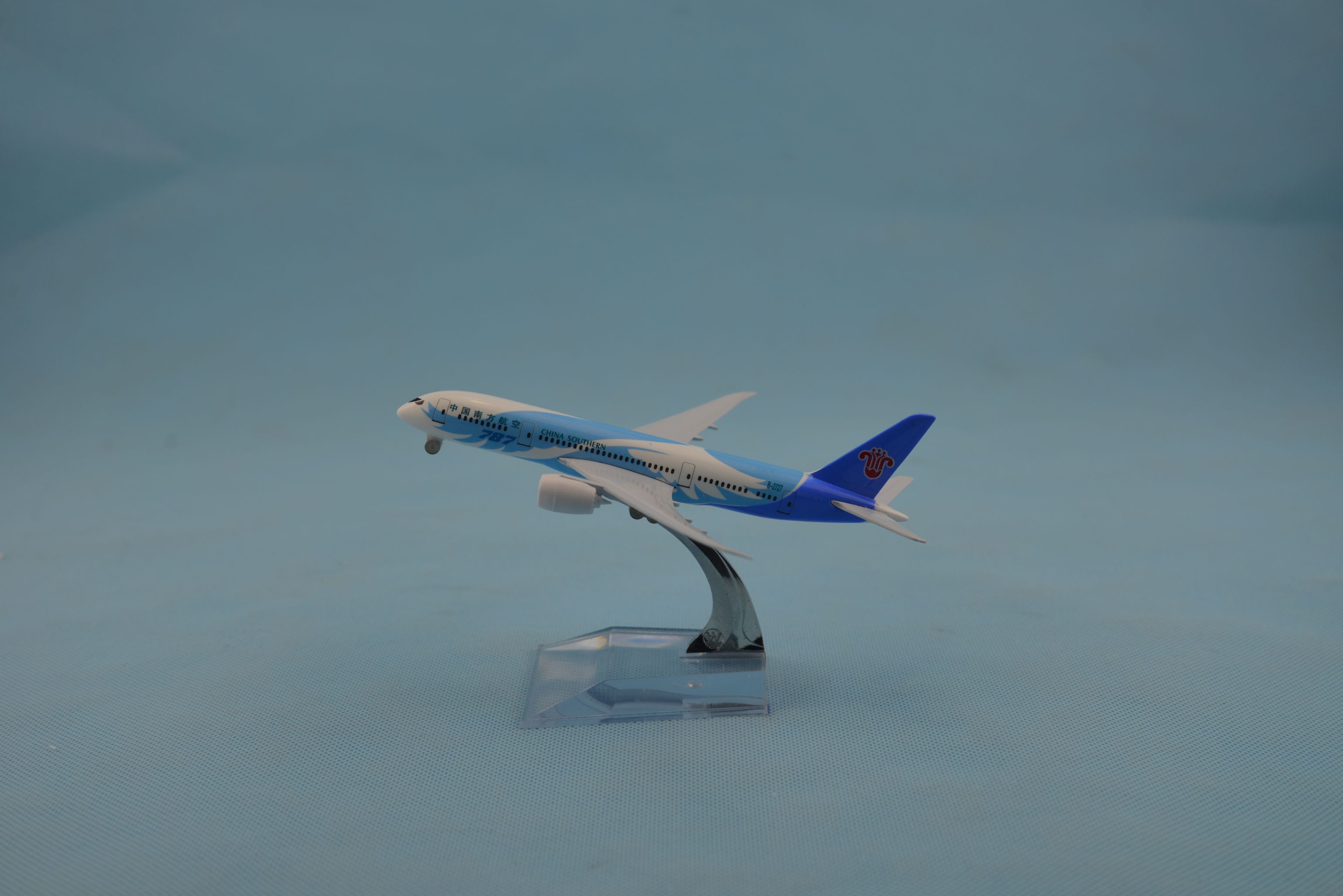 飞机模型（14CM中国南方航空B787）合金飞机模型  金属飞机模型