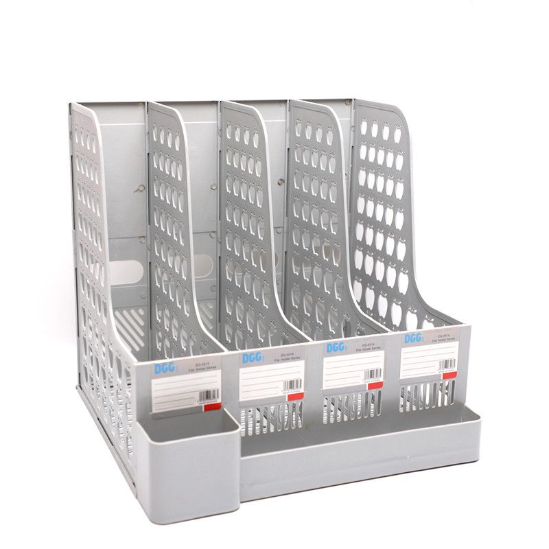 Storage box, vertical file rack, storage rack, file frame, document rack, office desktop storage rack, bookstand, 19