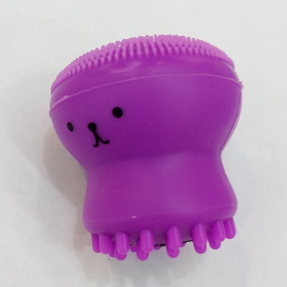 硅胶章鱼刷 紫色产品图