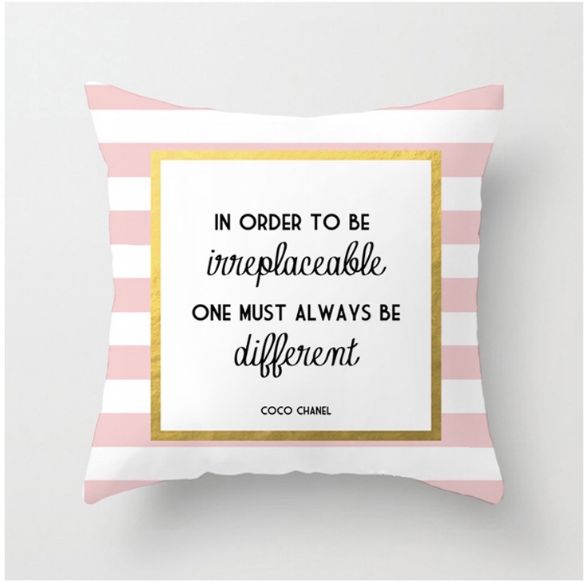 简约家居坐垫套亚马逊家居定制抱枕靠枕套腰枕办公室广告靠枕详情图3