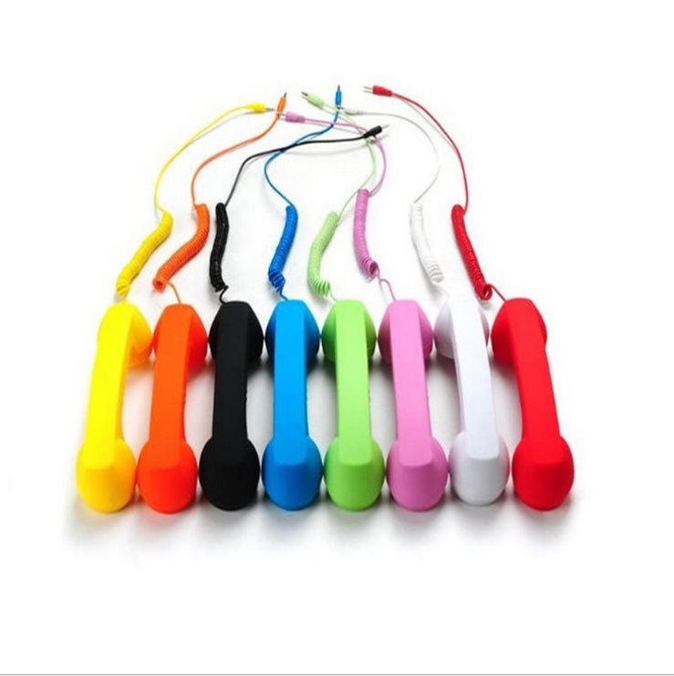 10色手机仿古 听筒，孕妇防辐射复古手机听筒 ，大听筒细节图