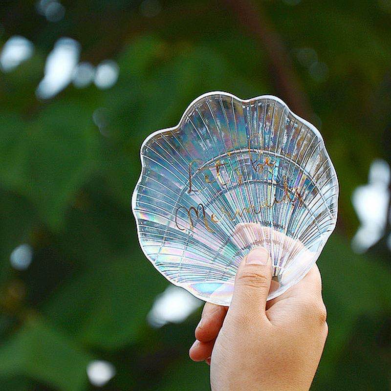 轻奢/贝壳收纳/时尚炫彩/饰品放置/盒子细节图