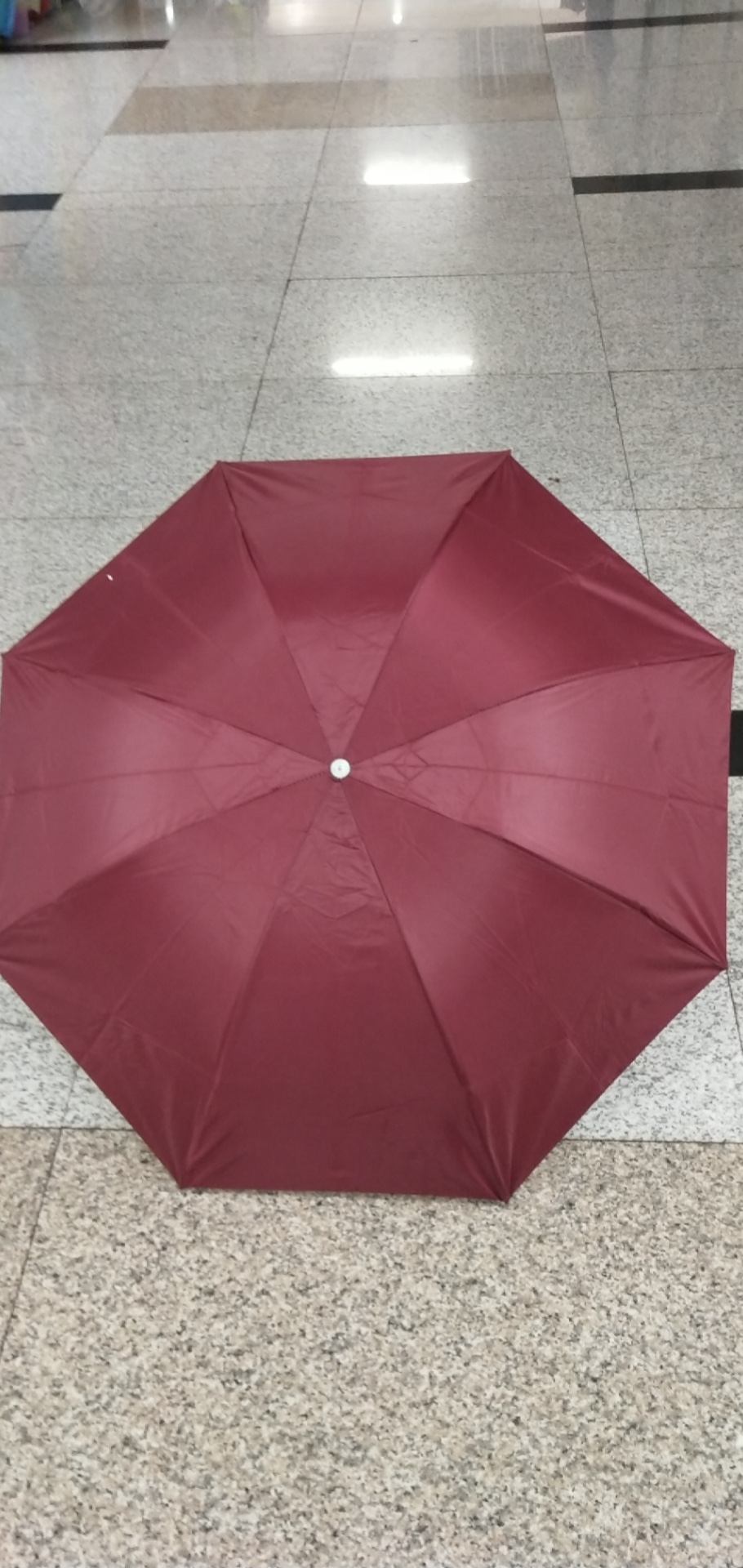 Three-fold umbrella, 70% silver rubber Specification image