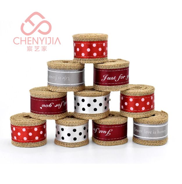 Manufacturers direct natural quality linen ribbons full figure