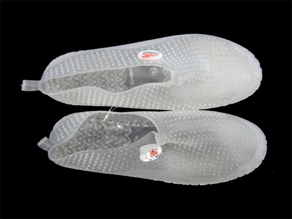 厂家直销 搏路潜水鞋 沙滩鞋 透明水晶鞋 游泳鞋BL088白色31码详情图1